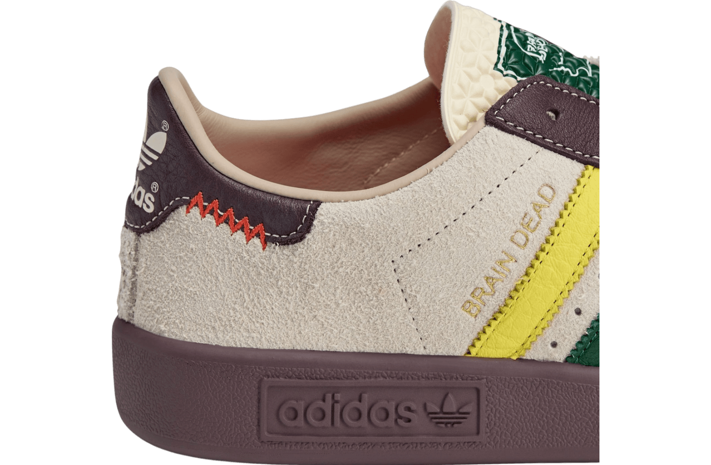 Brain Dead x Adidas Forest Hills Cream White release photo 4