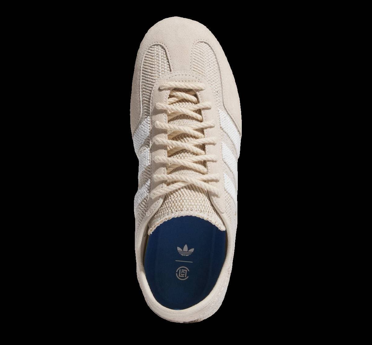 CLOT x adidas Gazelle Halo Ivory release photo 4