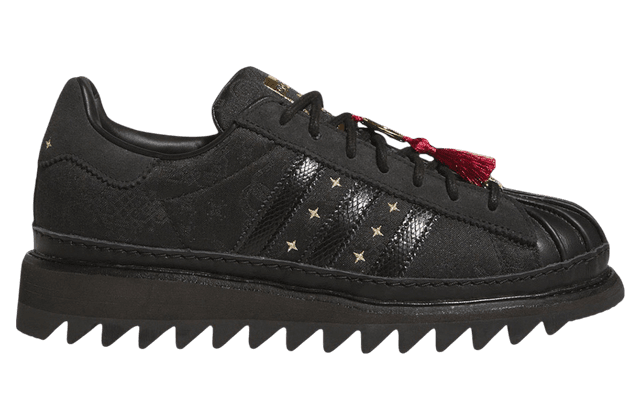 Clot x Adidas Superstar Chinese New Year Core Black / Carbon Black adidas release photo