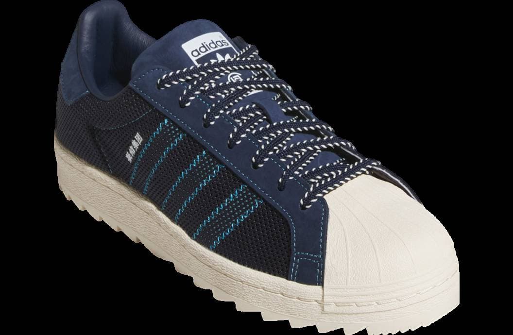 Clot x Adidas Superstar Night Indigo / Cream release photo 2