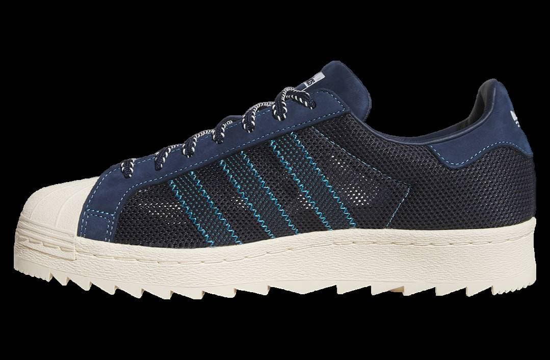 Clot x Adidas Superstar Night Indigo / Cream release photo 4