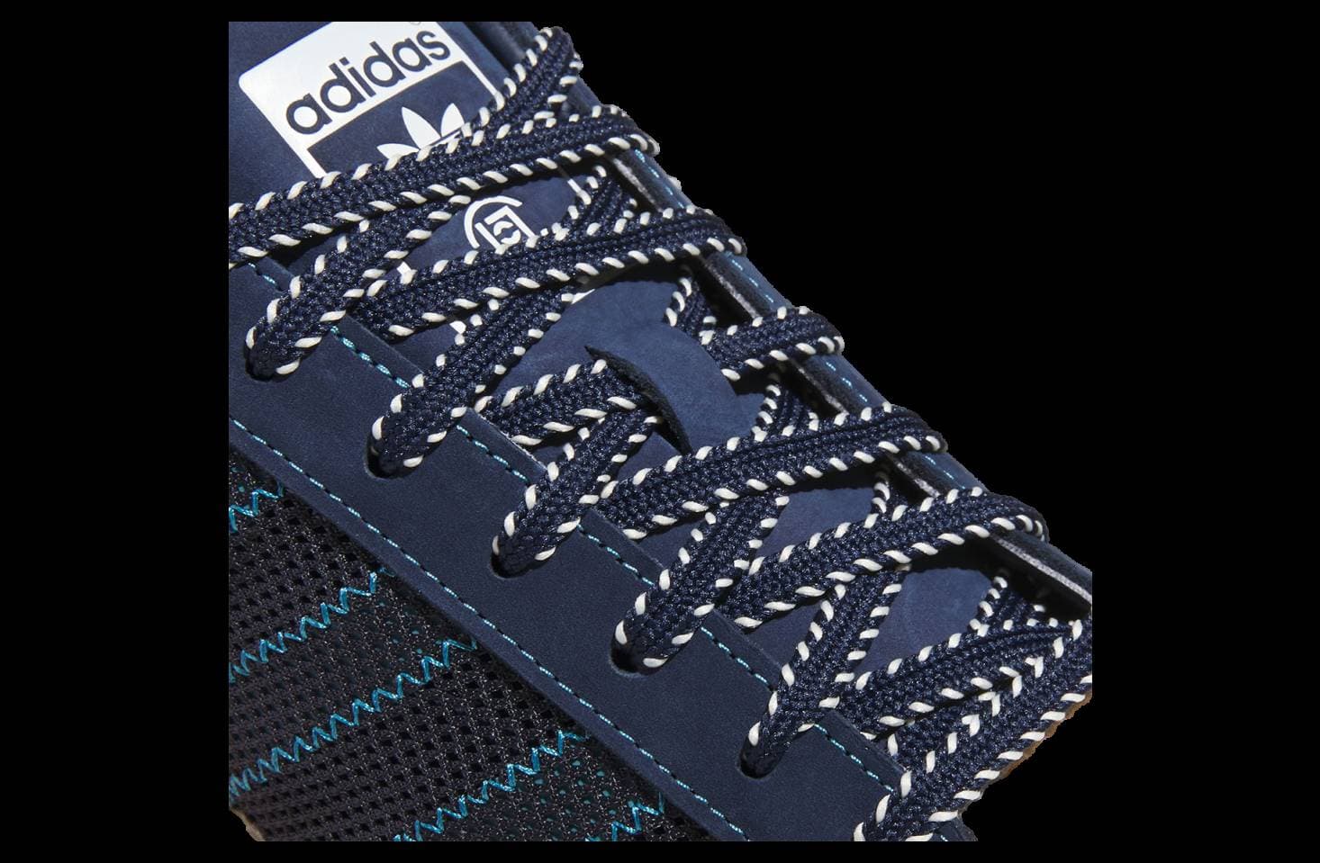 Clot x Adidas Superstar Night Indigo / Cream release photo 7