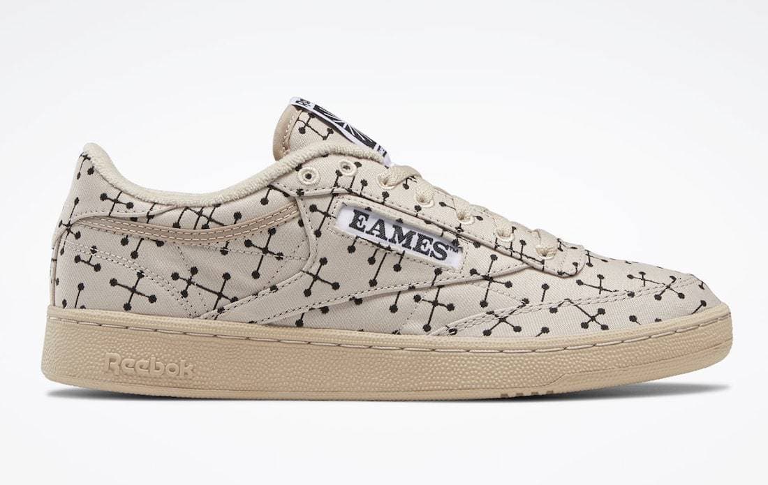 Eames X Reebok Club C Dot Pattern release photo