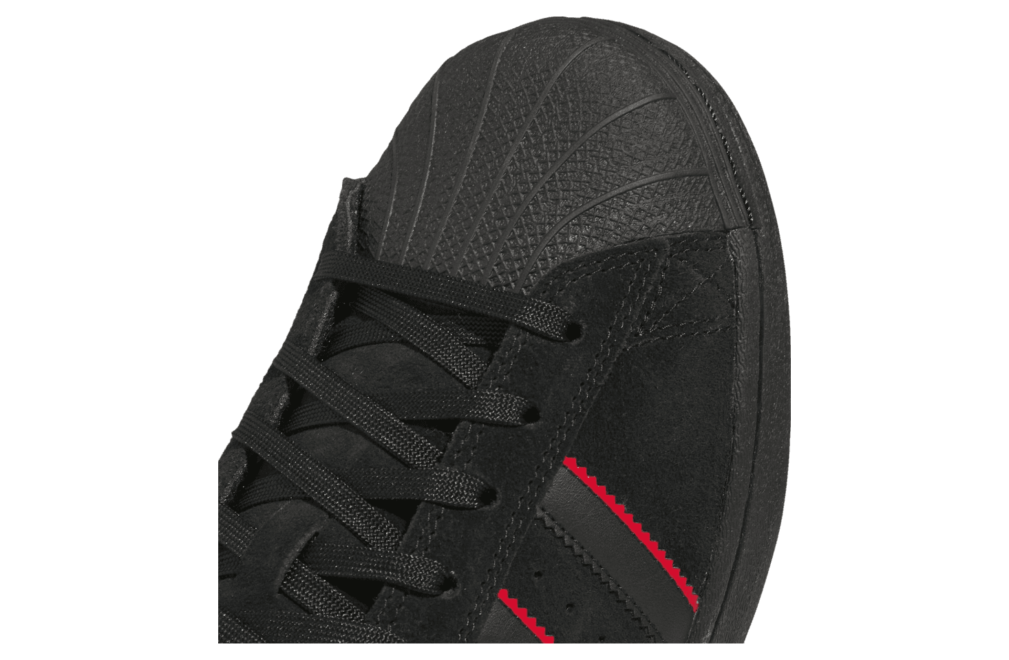 Felipe Gustavo x Adidas Superstar ADV Core Black/Better Scarlet release photo 8