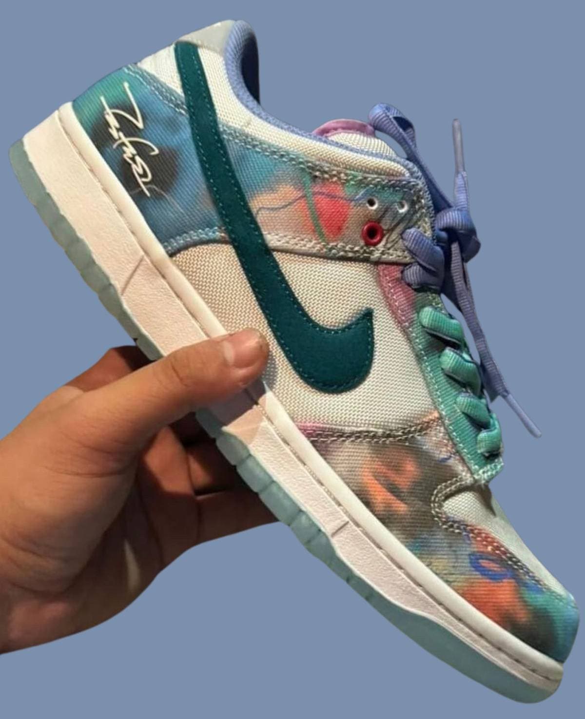 Futura Laboratories x Nike SB Dunk Low release photo 2