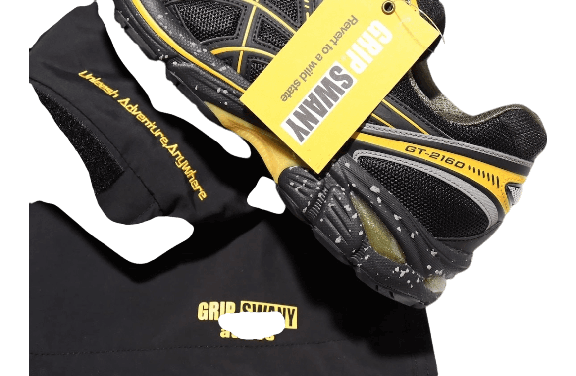 GRIP SWANY x atmos Tokyo x Asics GT-2160 25th Anniversary release photo 7