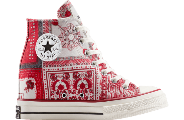 Isabel Marant x Converse Chuck 70 Wedge WMNS Red / White release photo