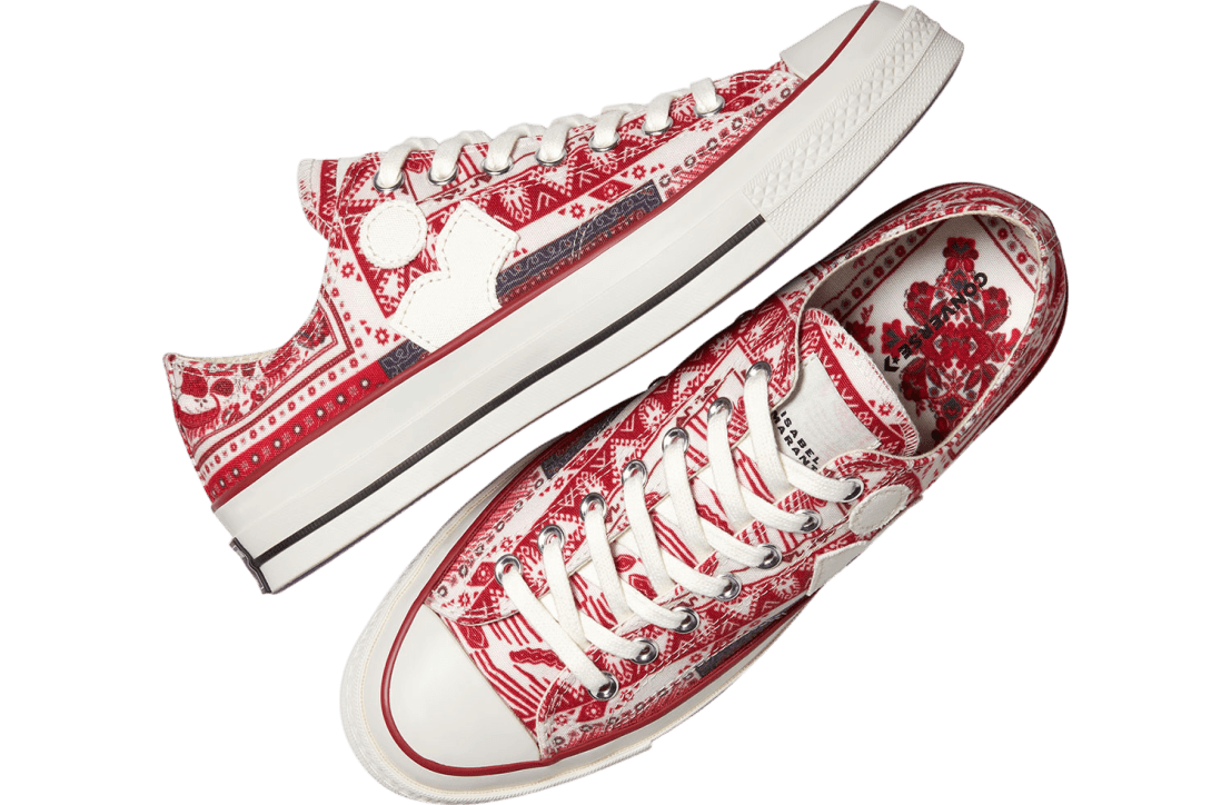 Isabel Marant x Converse Chuck 70 WMNS Red / White release photo 3