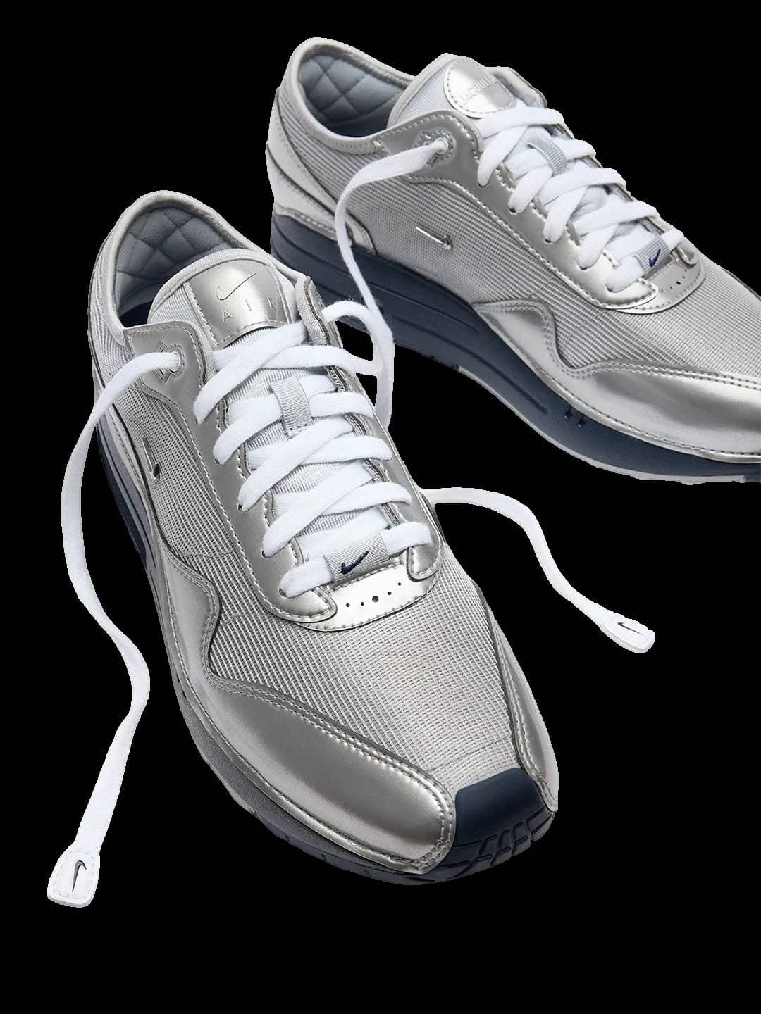 Jacquemus x Nike Air Max 1 ’86 Metallic Silver release photo 8