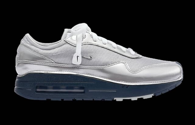 Jacquemus x Nike Air Max 1 ’86 Metallic Silver Nike release photo
