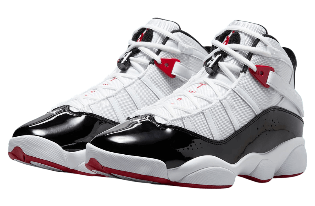Jordan 6 Rings White / Black / Varisty Red release photo 4