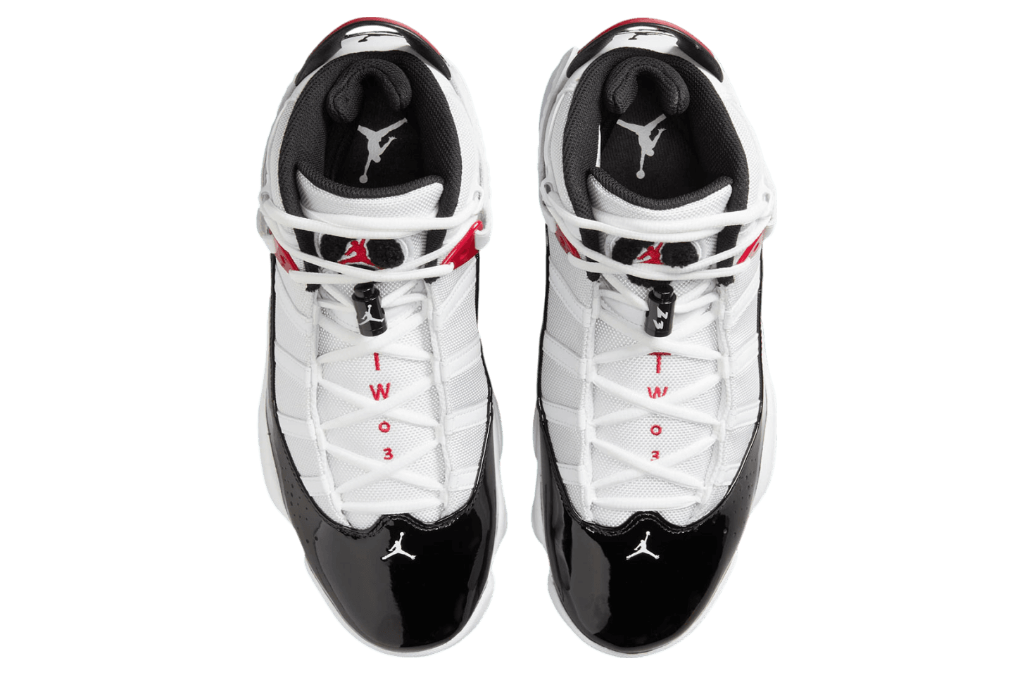 Jordan 6 Rings White / Black / Varisty Red release photo 5