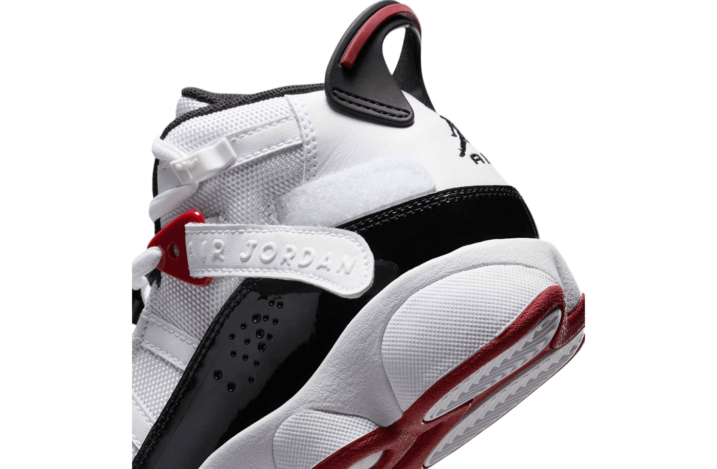 Jordan 6 Rings White / Black / Varisty Red release photo 9