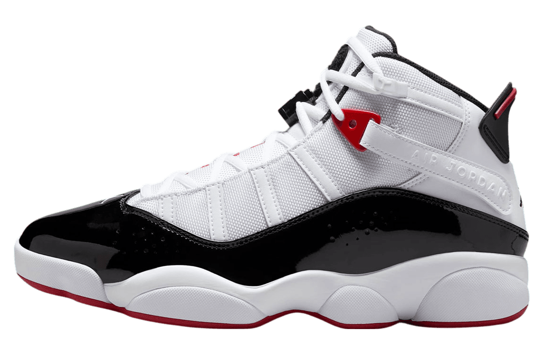 Jordan 6 Rings White / Black / Varisty Red release photo 1