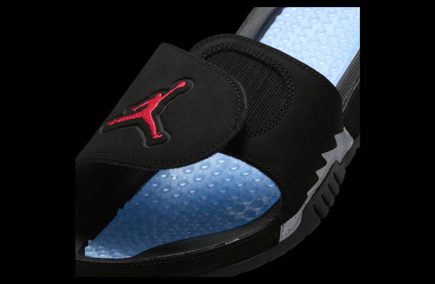 Jordan Hydro 5 Black / Metallic Silver release photo 6