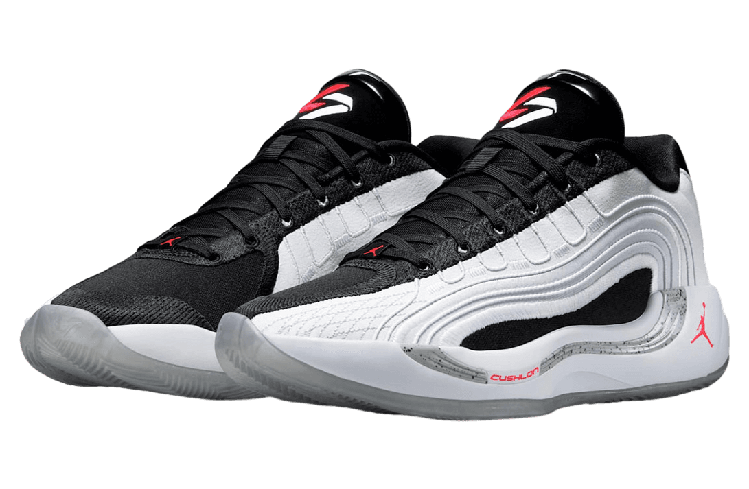 Jordan Luka 4 Black / Summit White / Bright Crimson release photo 2