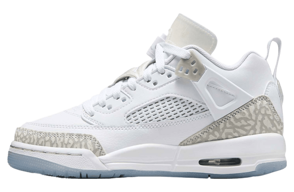 Jordan Spizike Low GS White / Grey release photo 1