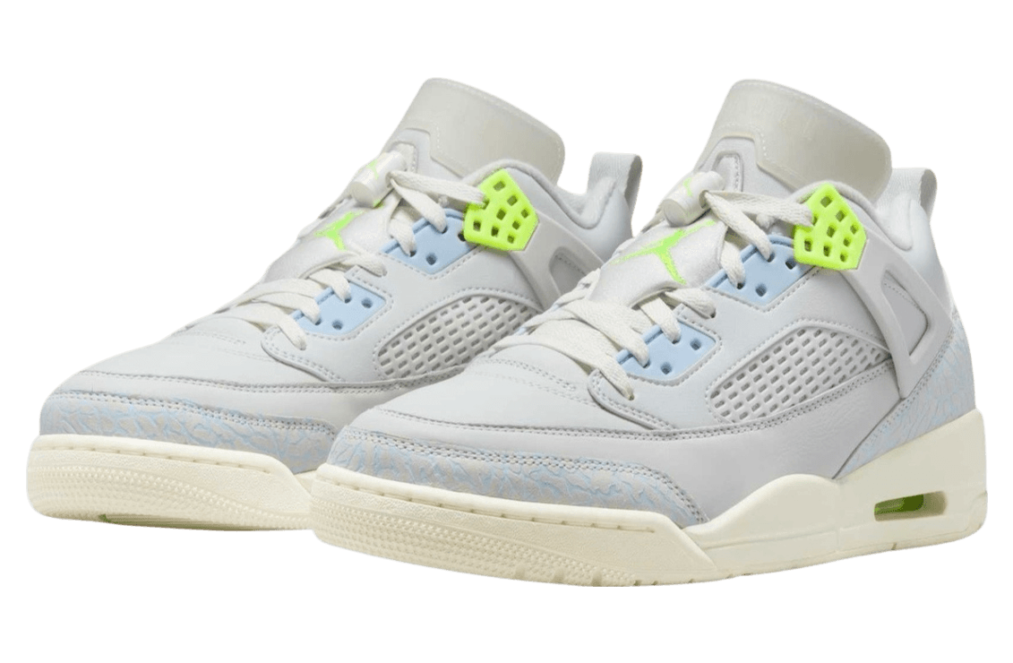 Jordan Spizike Low Photo Dust / Volt release photo 2