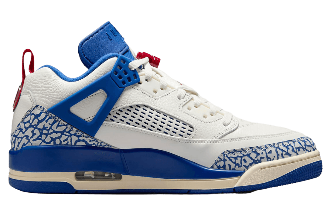 Jordan Spizike Low Storm Blue / Varsity Red release photo 2