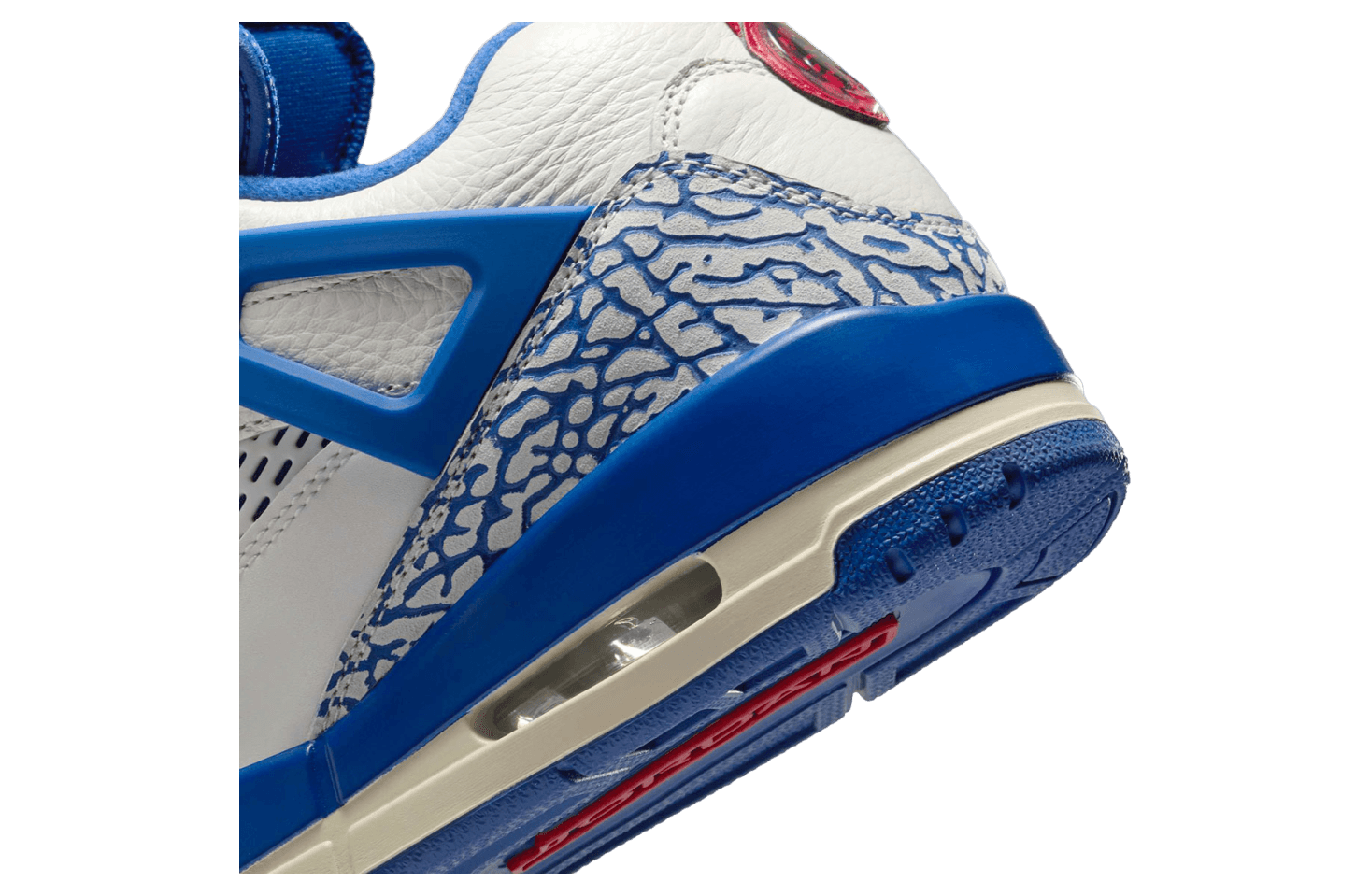 Jordan Spizike Low Storm Blue / Varsity Red release photo 3