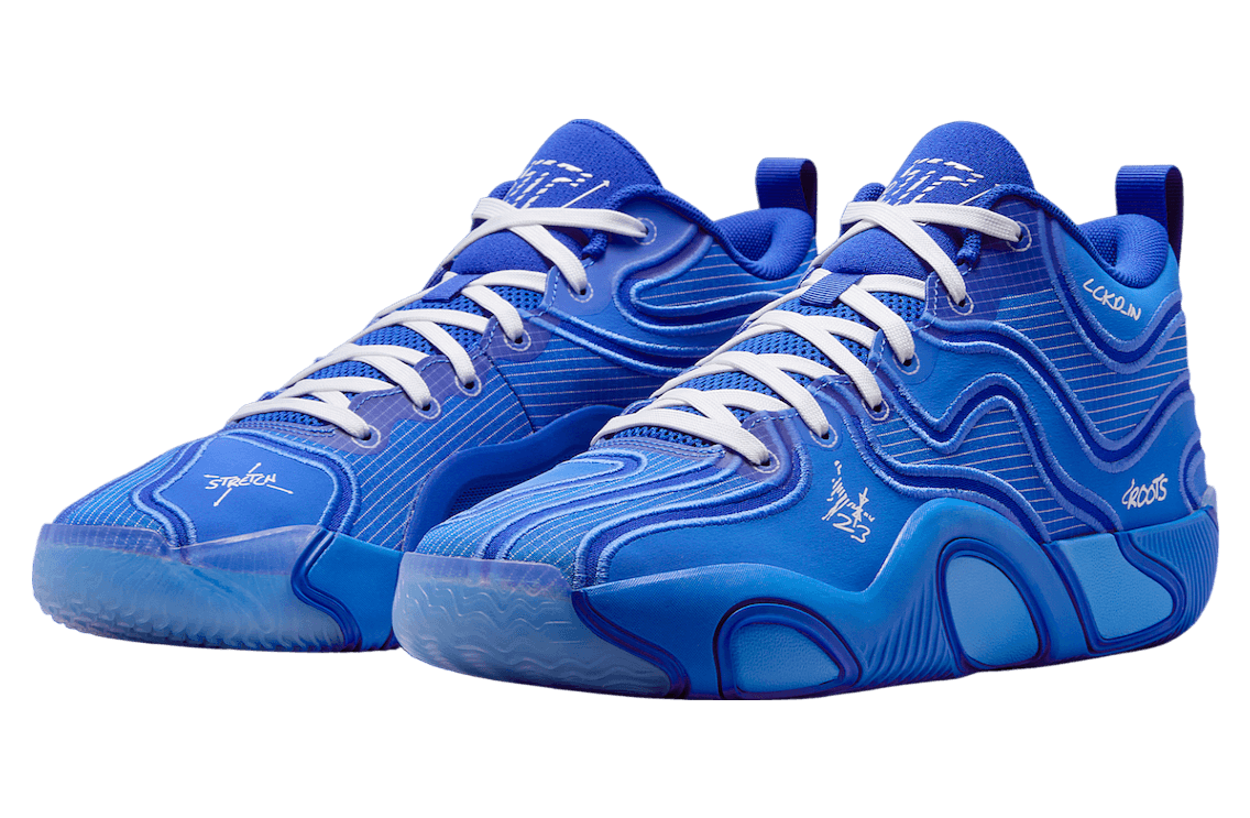 Jordan Tatum 3 Blueprint Pacific Blue / Game Royal release photo 2