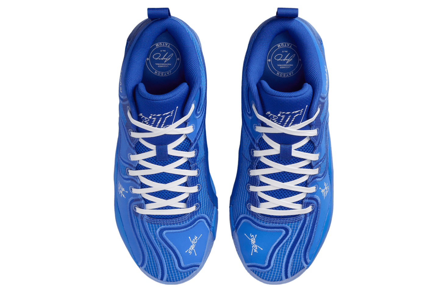 Jordan Tatum 3 Blueprint Pacific Blue / Game Royal release photo 4