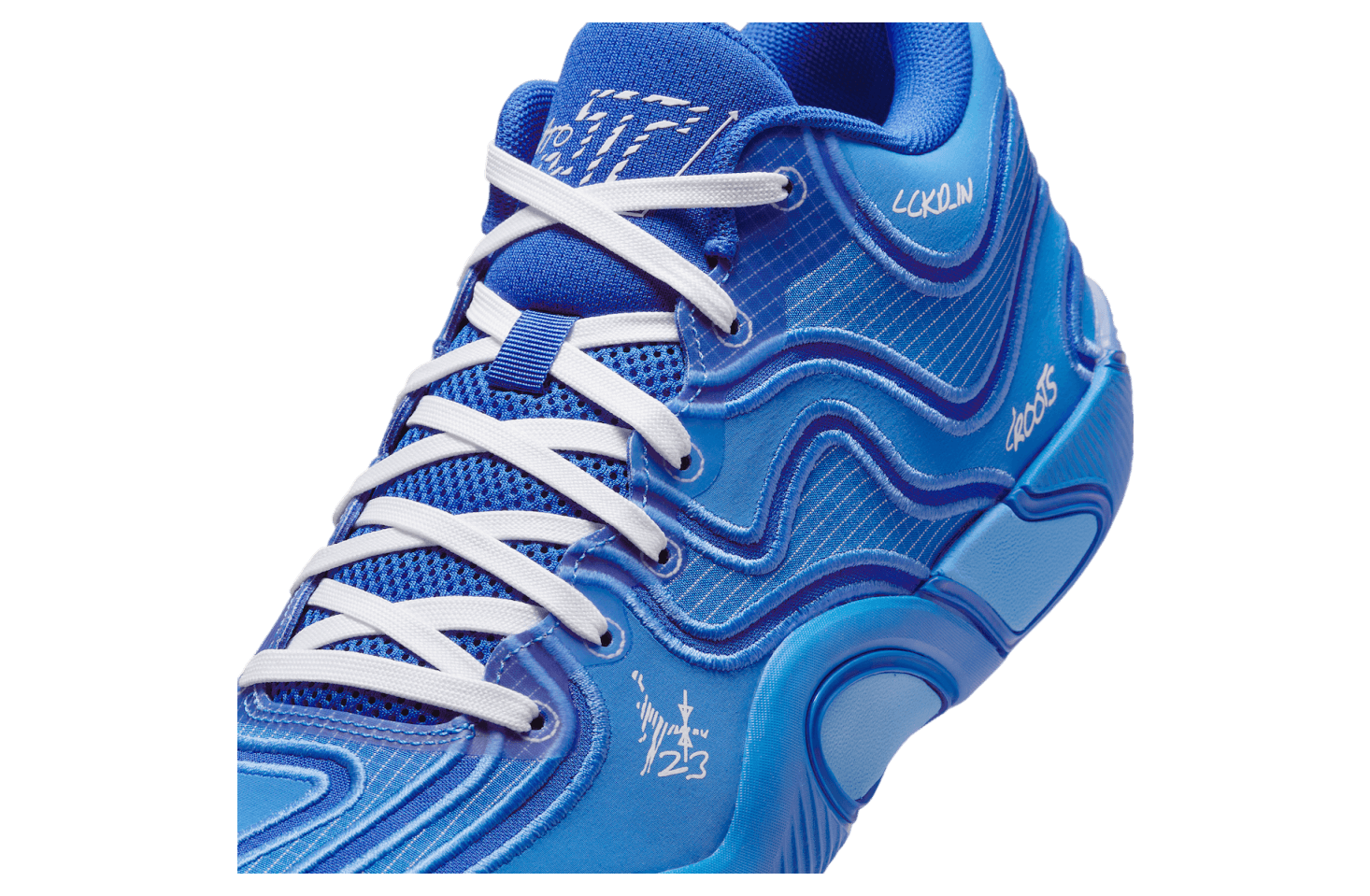 Jordan Tatum 3 Blueprint Pacific Blue / Game Royal release photo 7