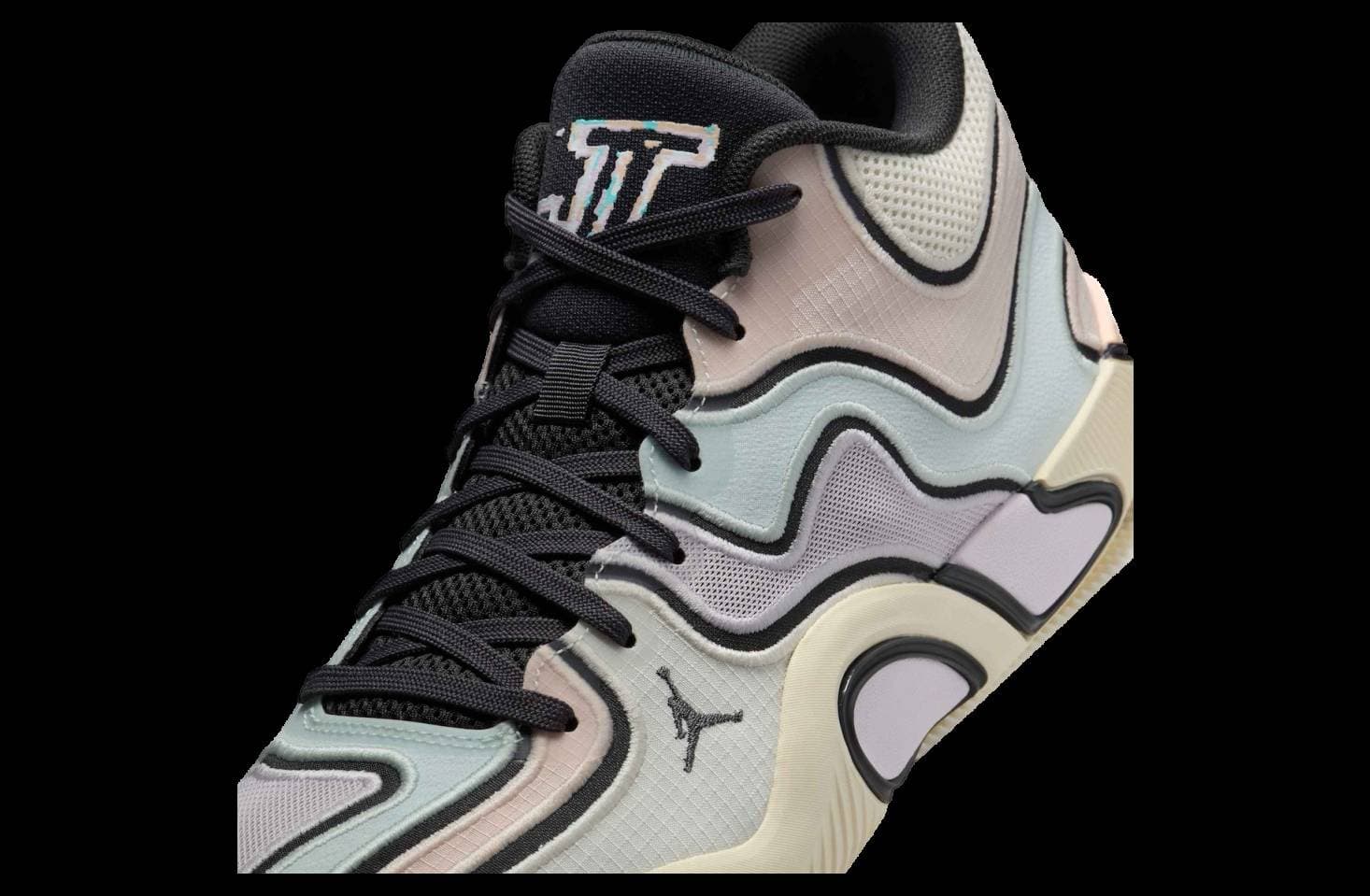 Jordan Tatum 3 Sidewalk Chalk Anthracite / Orange Pearl release photo 7