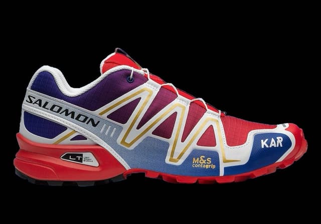 KAR L’Art De L’Automobile x Salomon Speedcross 3 release photo