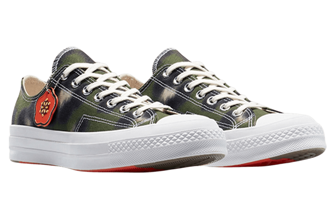 Kenzo x Converse Chuck 70 Cypress / Black release photo 2