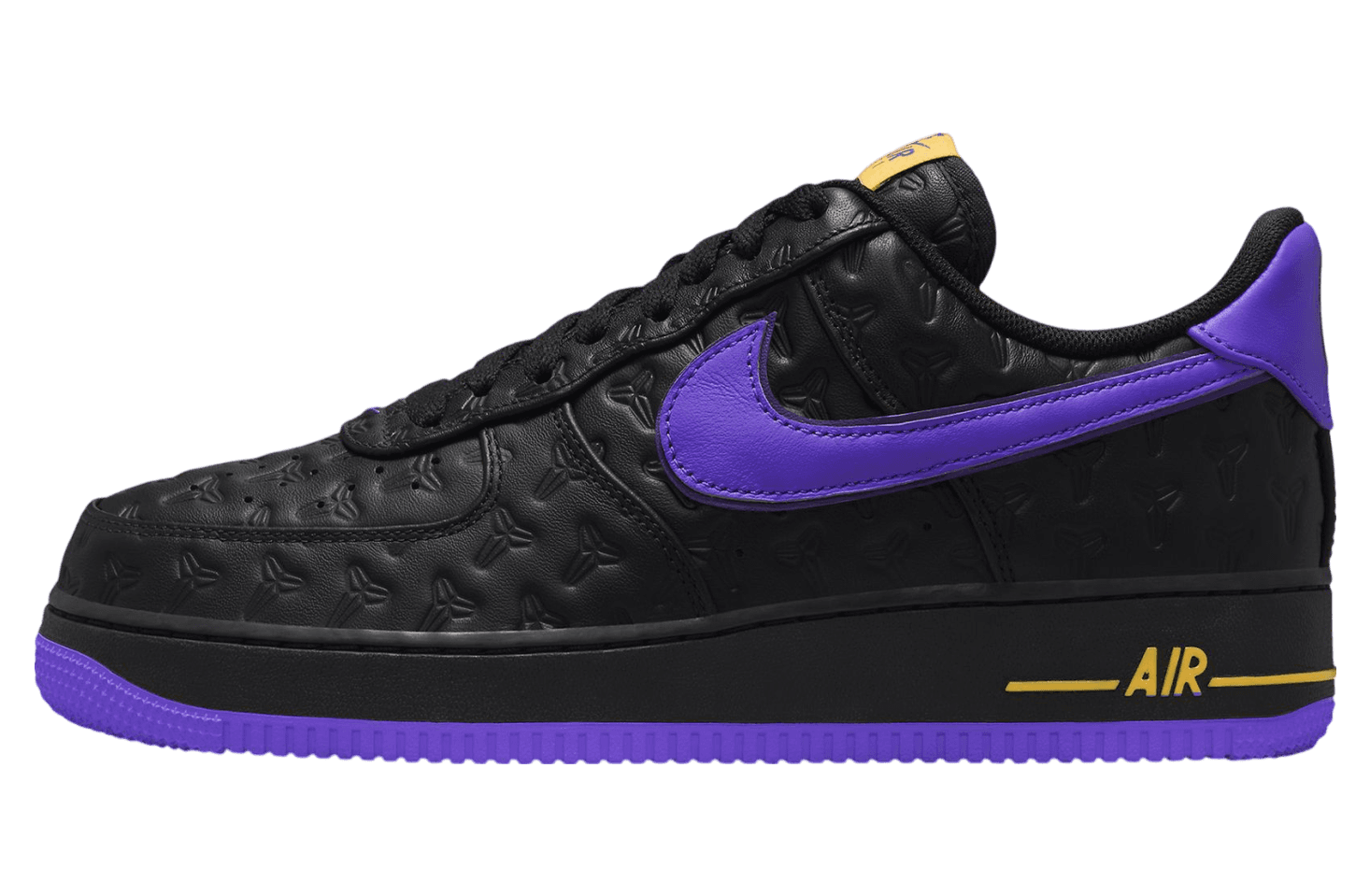 Kobe Bryant x Nike Air Force 1 Low Persian Violet / Black release photo 1