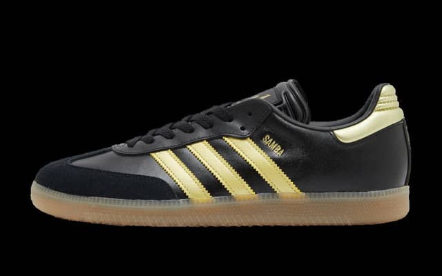 Lionel Messi x Adidas Samba Black Gold adidas release photo