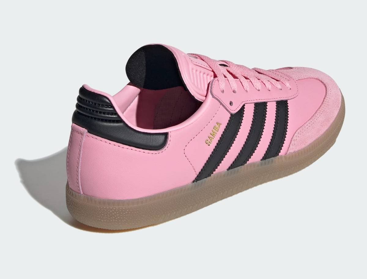 Lionel Messi x adidas Samba Indoor Inter Miami CF Home Kit release photo 5