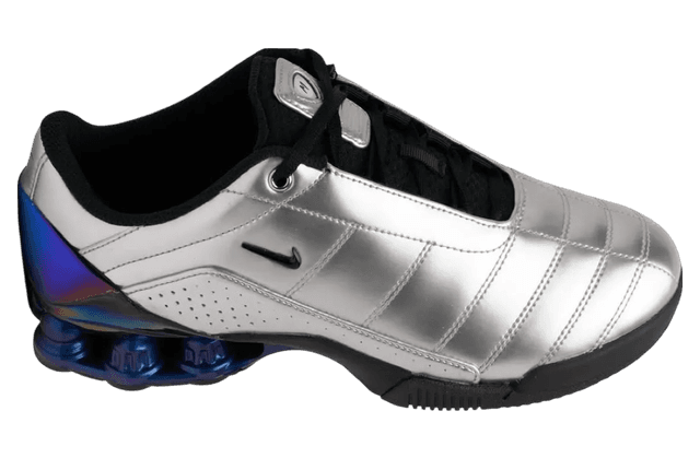 Maha Amsterdam x Nike T90 Shox Magia Metallic Silver / Black Nike release photo