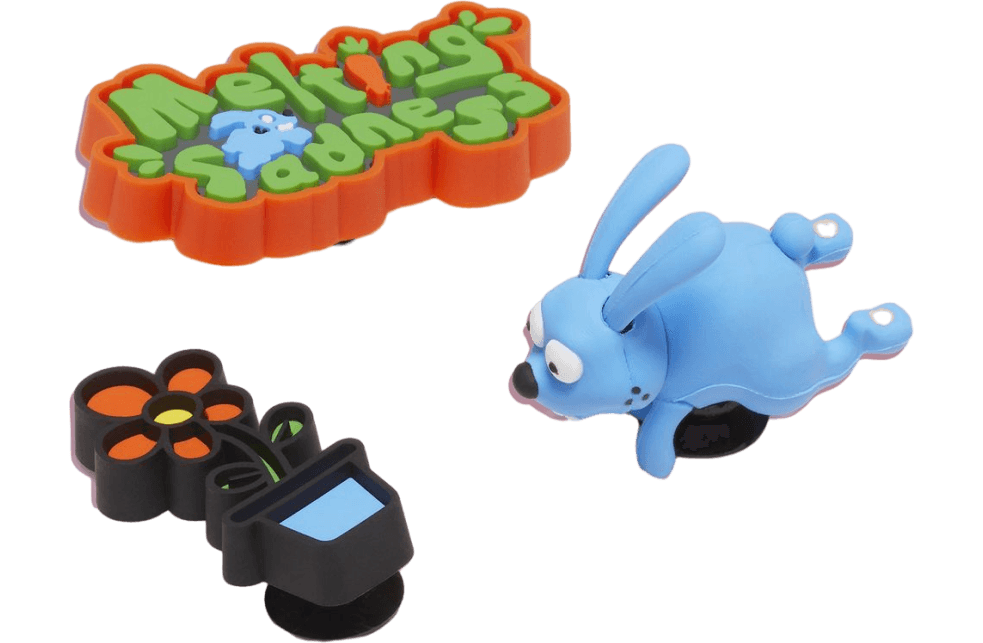 Melting Sadness x Crocs Classic Clog Plush Bunny Blue release photo 3