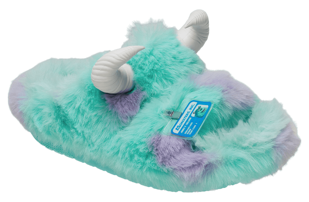 Monsters Inc x Crocs Cozzzy Sandal Sully release photo 3
