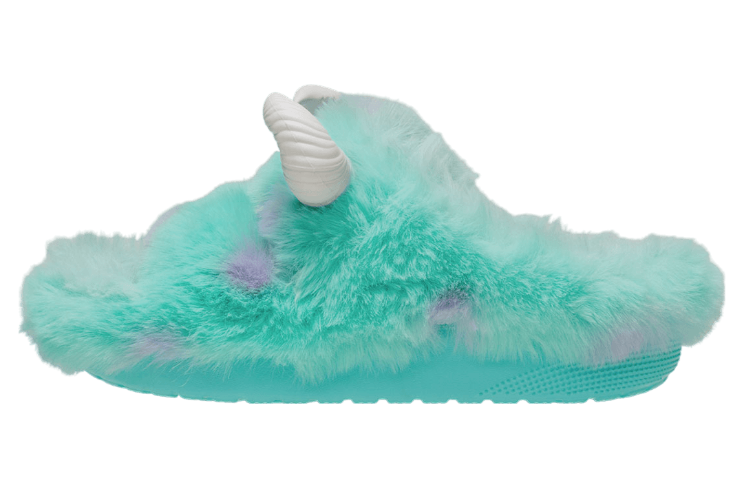 Monsters Inc x Crocs Cozzzy Sandal Sully release photo 1