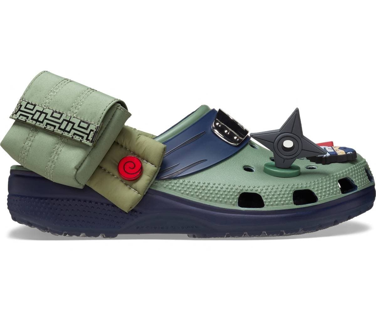 Naruto Shippuden x Crocs Classic Clog Kakashi release photo