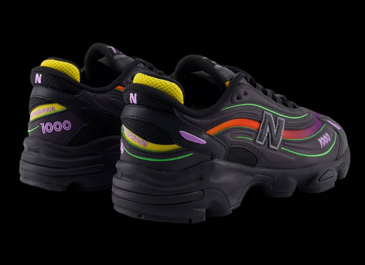 New Balance 1000 Black Reflective release photo 4