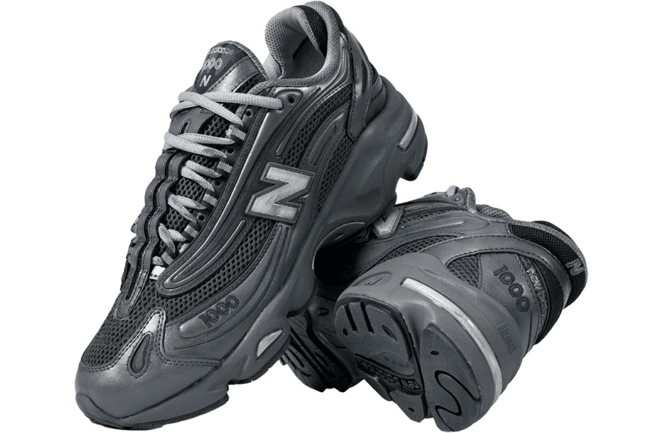 New Balance 1000 Metallic Grey / Black release photo 2