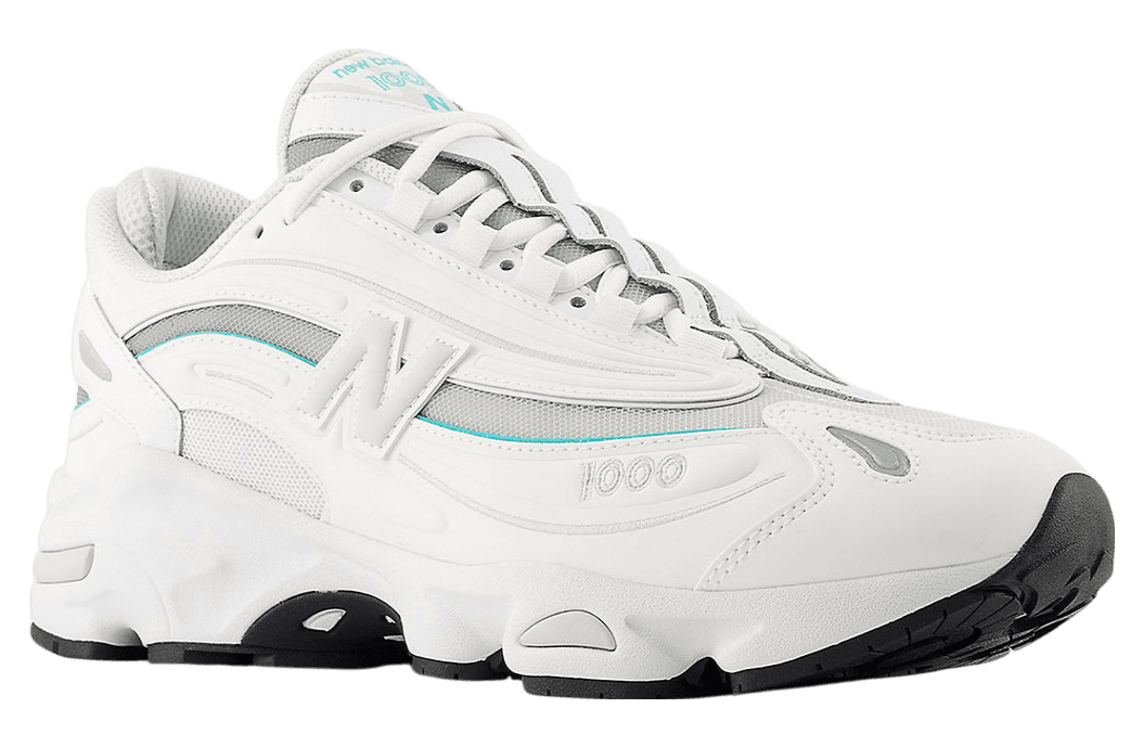New Balance 1000 White / Teal release photo 2