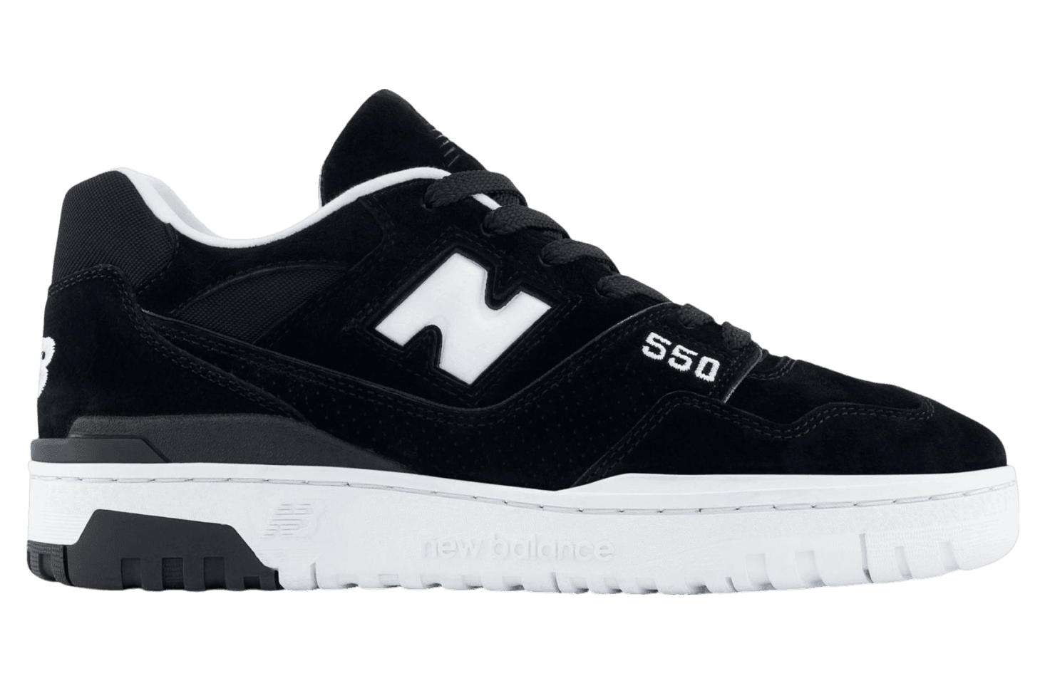 New Balance 550 Black / White 2025 release photo 1