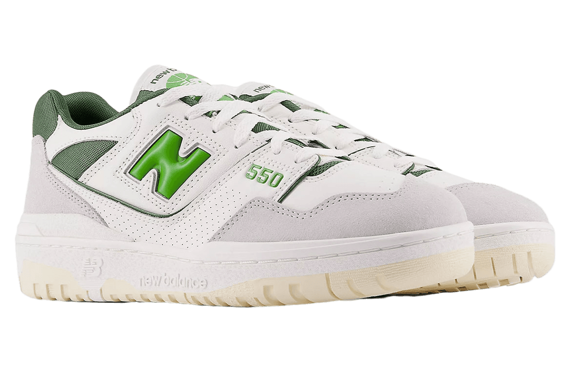 New Balance 550 Sea Salt / Alpine Green release photo 2