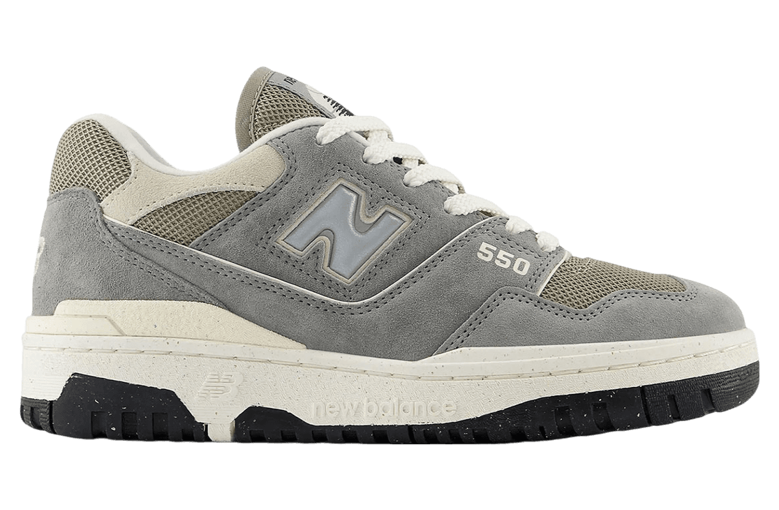 New Balance 550 WMNS Grey Suede release photo 1
