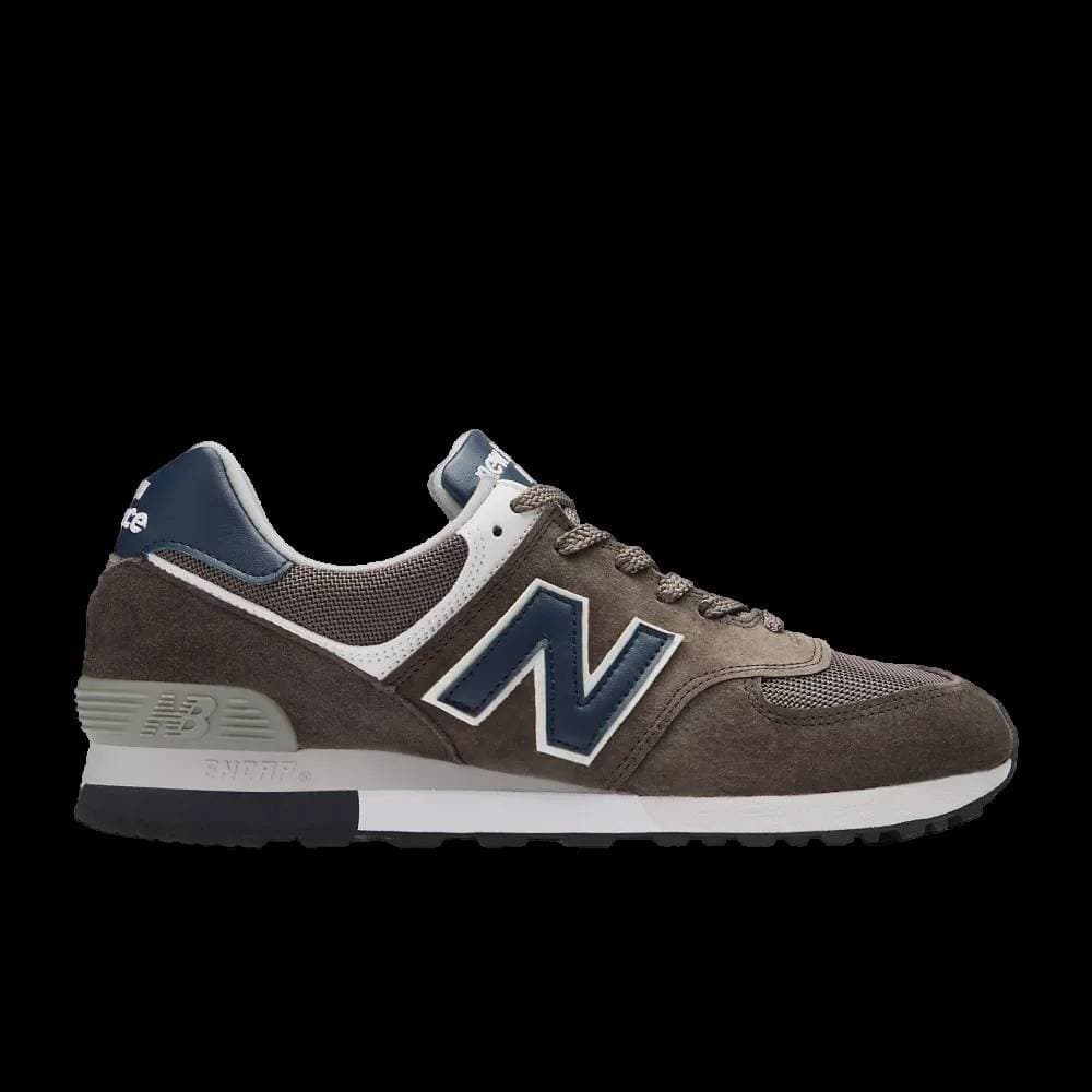 New Balance 576 Made in UK Morel / Navy Blazer release photo 1