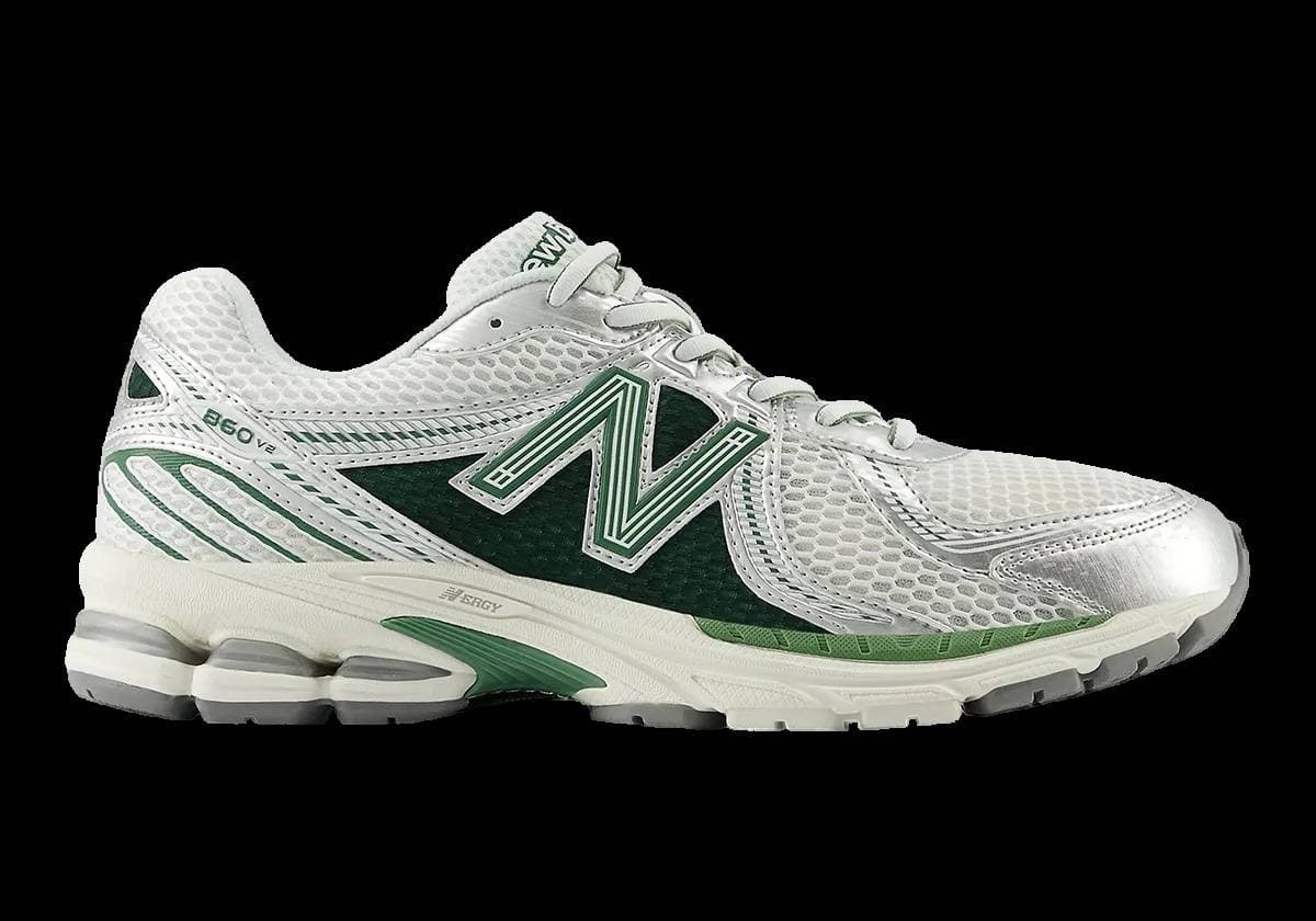 New Balance 860V2 Silver Toe Green release photo 1