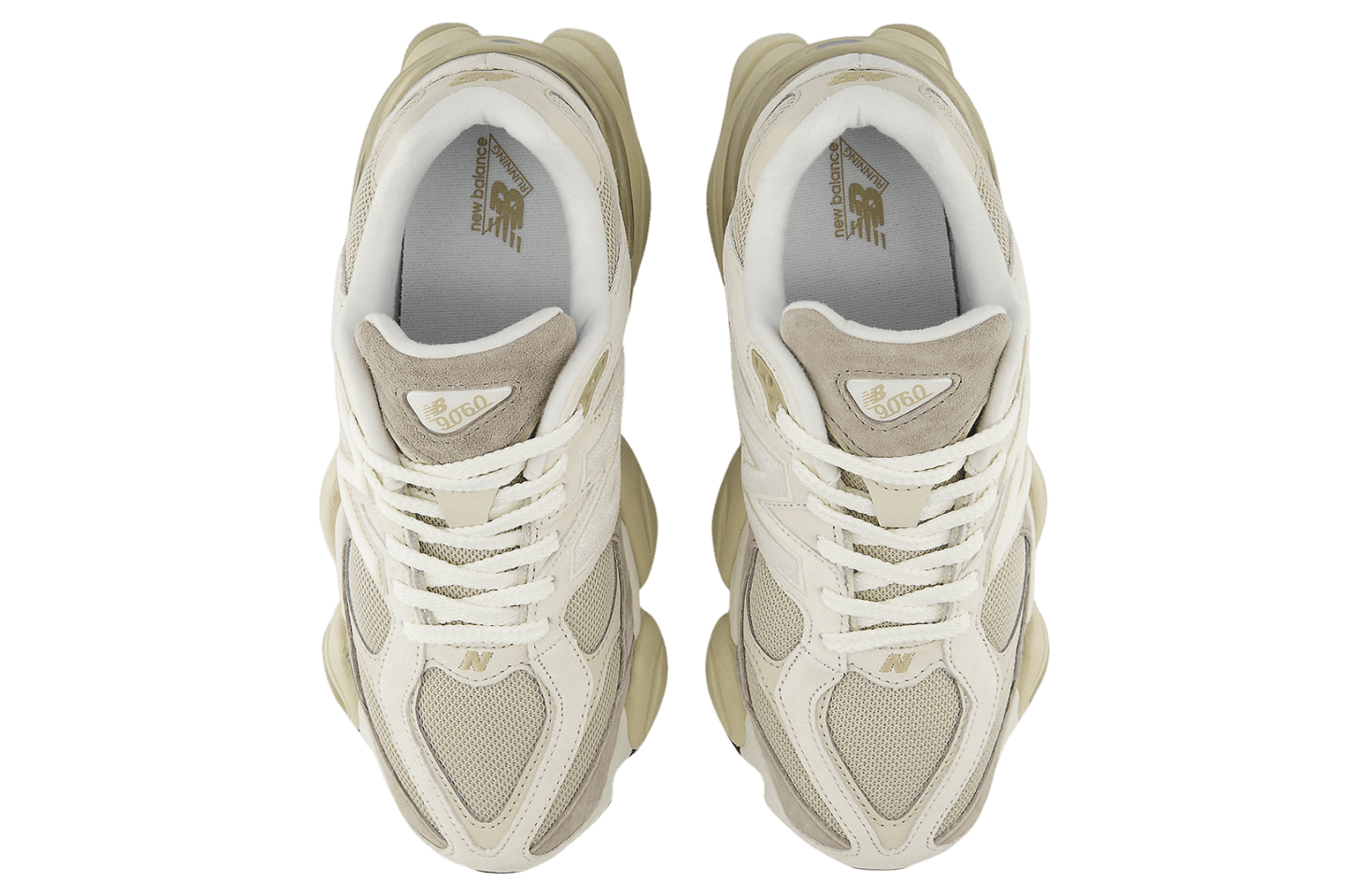 New Balance 9060 Oatmeal / White release photo 3