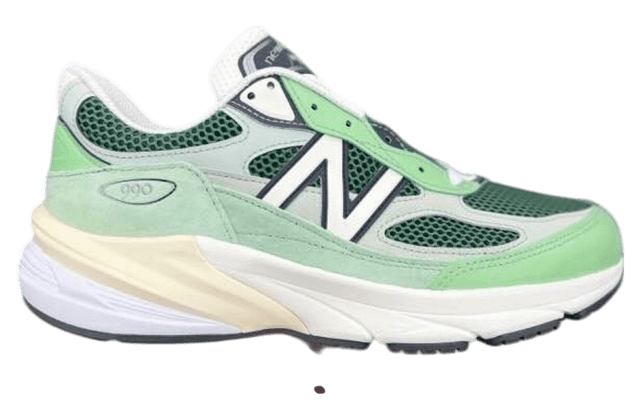 New Balance 990v6 Made in USA Avocado / Natural Mint New Balance release photo