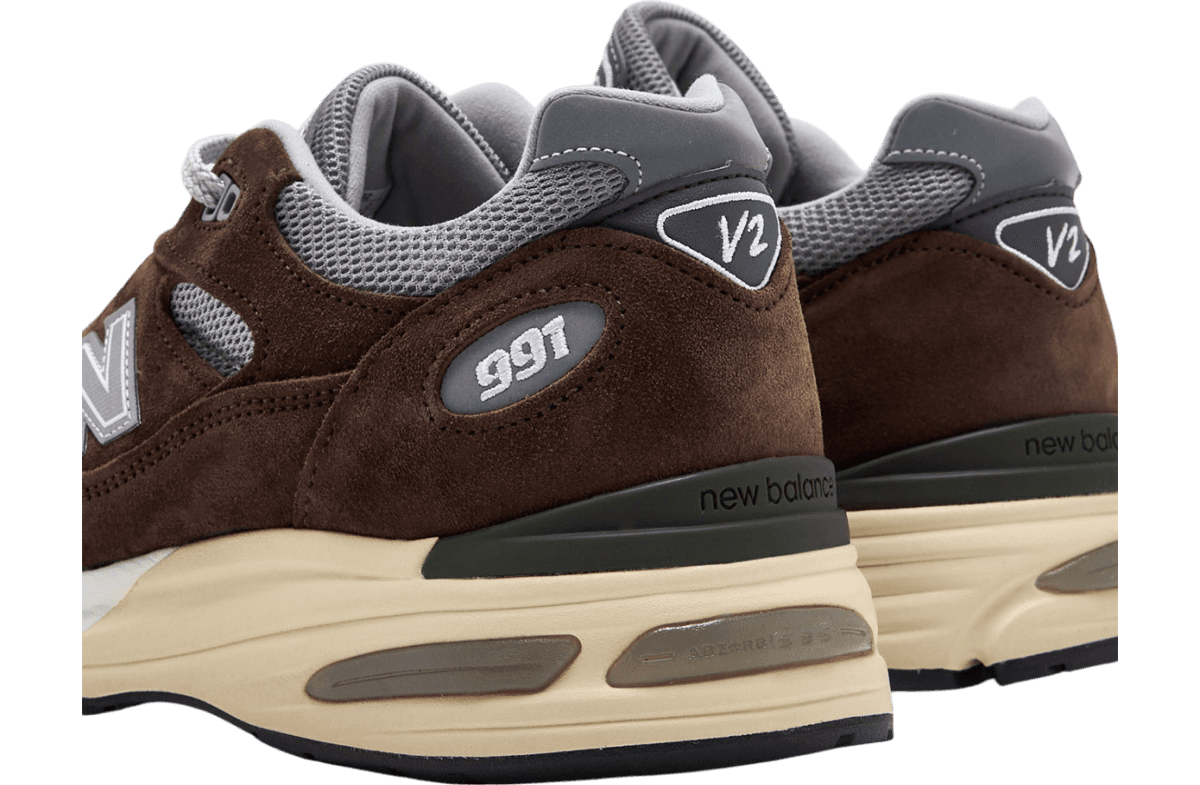 New Balance 991v2 Brown / Grey release photo 3