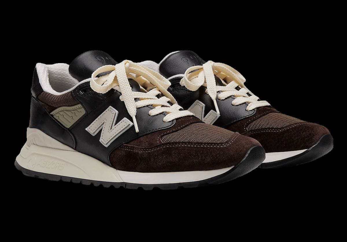New Balance 998 Made in USA Brown release photo 2